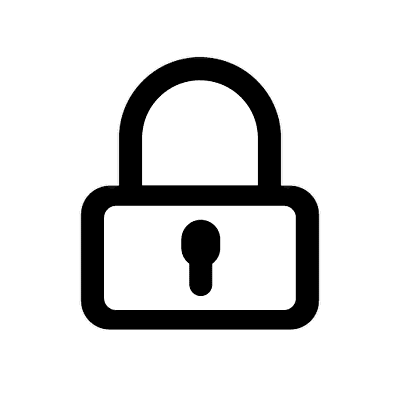 Güvenli alışveriş iconu.