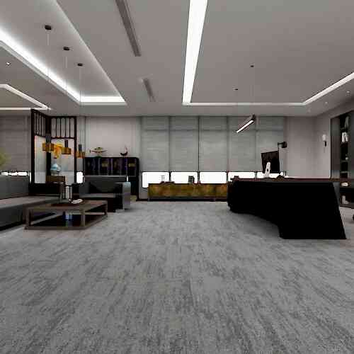 Newton 200, gri ve antrasit geçişli karo halıdır.