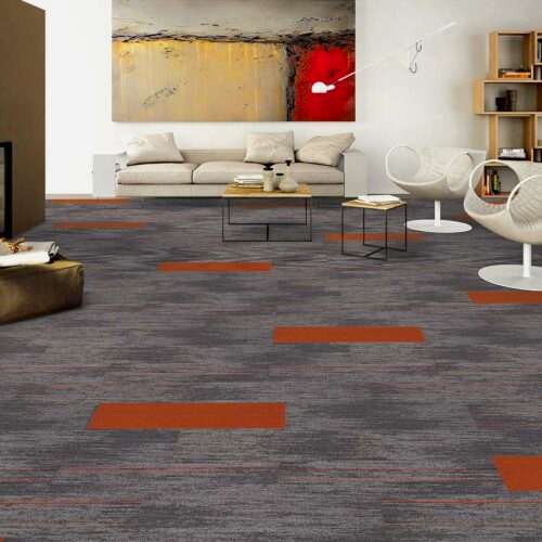 25x100 cm karo halı Darvin 32 küflenmez özelliktedir.