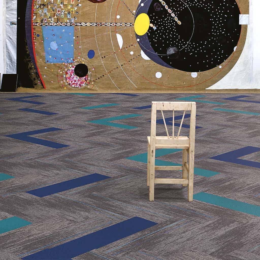 Darwin 35 karo halı parke zemini veya beton üzerine uygulanabilir.