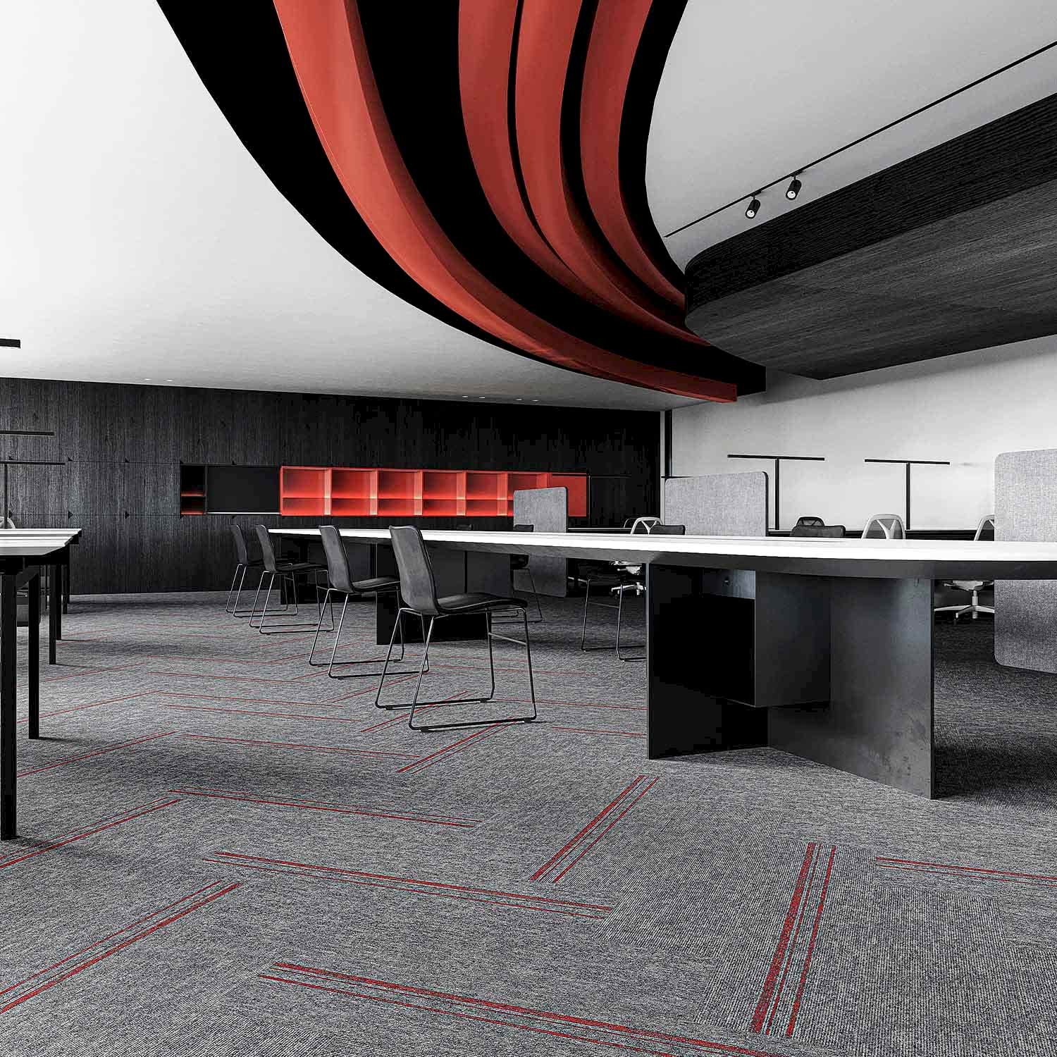 Matisse 2106 karo halı 4 mm hav boyuna sahiptir.