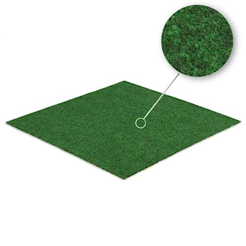 Düz yeşil halıfleks modeli olan flora yapay çim görünümünü andırır.