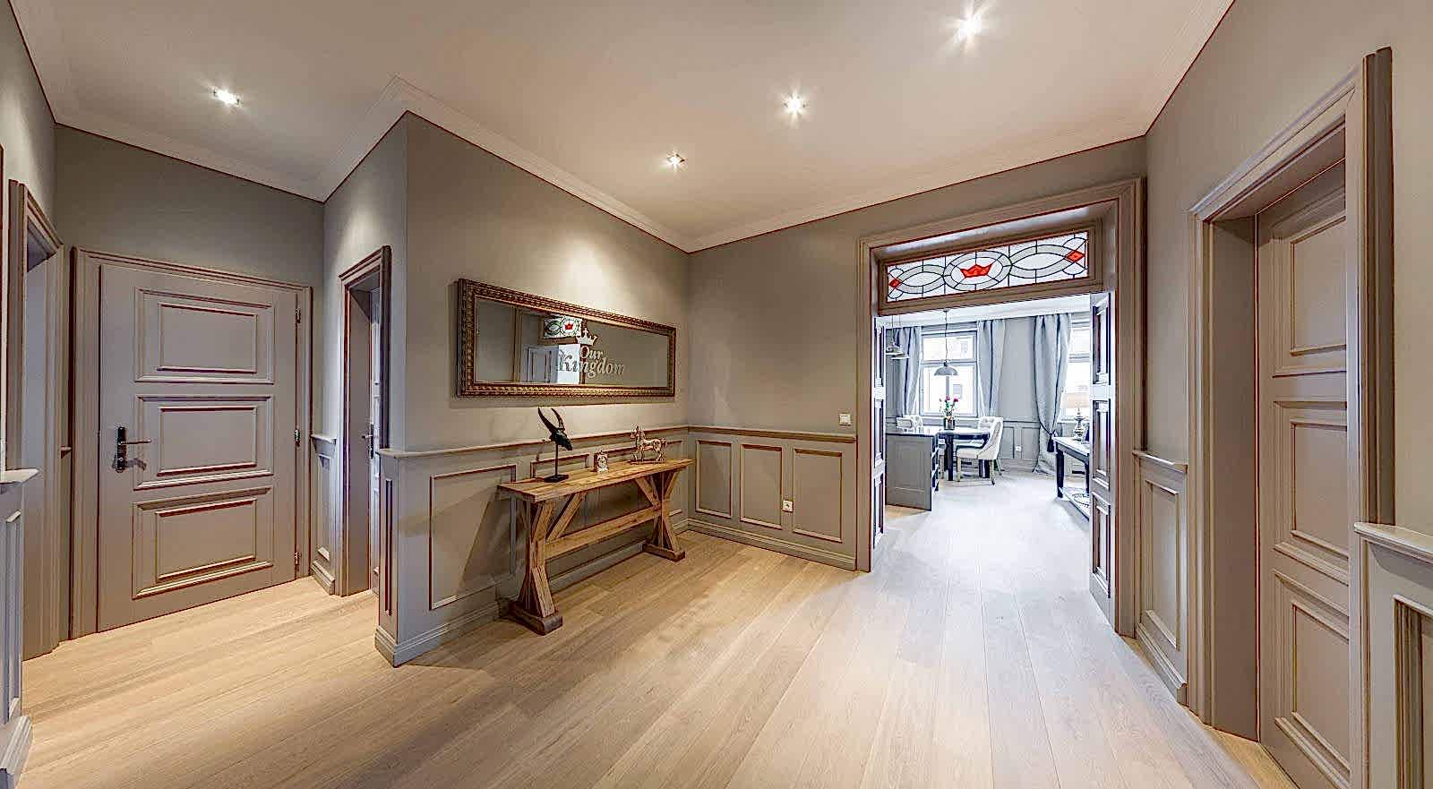 Natural ahşap görünümlü laminanat parke Brussels 150 Blonde